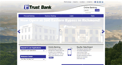 Desktop Screenshot of 1sttrustbankinc.com